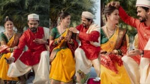 revati lele wedding photos husband kaushik bhide