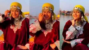 vidisha mhaskar kashmir bumro dance‌ video