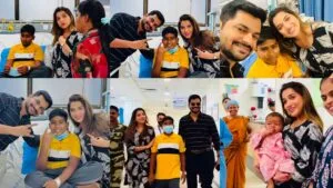 janhvi killekar meets young cancer patient fan