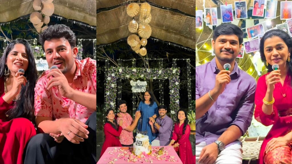 amruta deshmukh mother 60th birthday surprise celebration