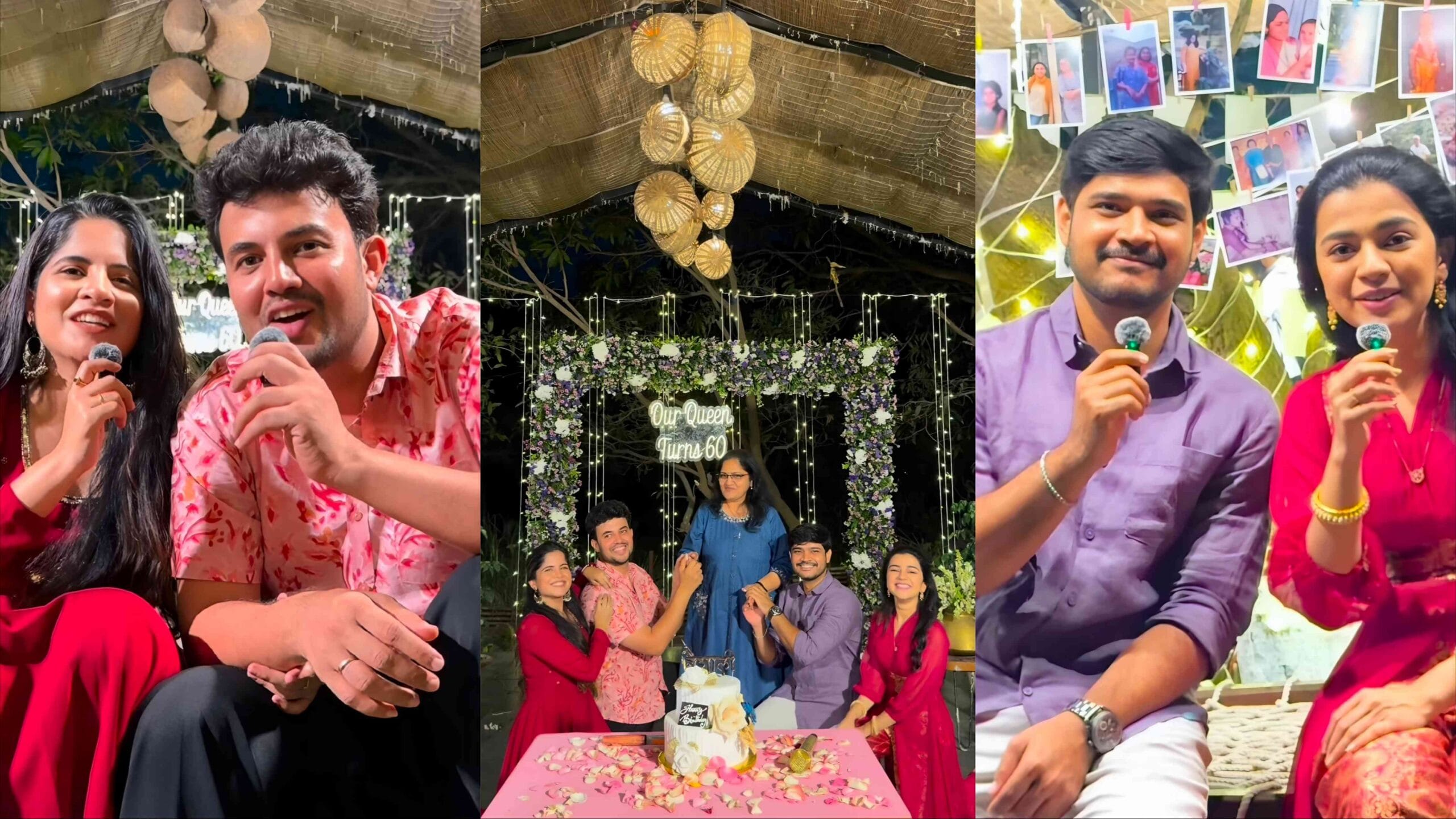 amruta deshmukh mother 60th birthday surprise celebration