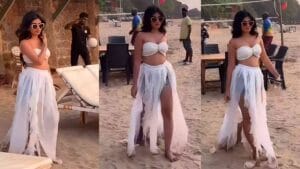 ruchira jadhav beach bold look video