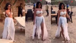 ruchira jadhav beach bold look video