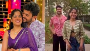 amruta deshmukh prasad jawade saj dhaj ke dance video