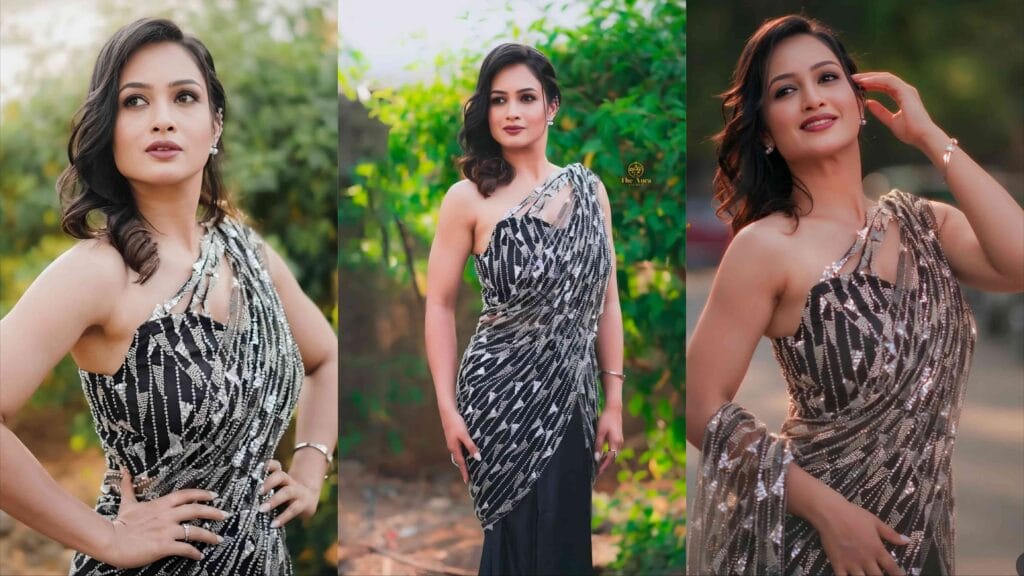 girija prabhu star pravah parivar puraskar glamorous look