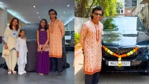 abhijeet sawant buys bmw x5 on gudhipadwa
