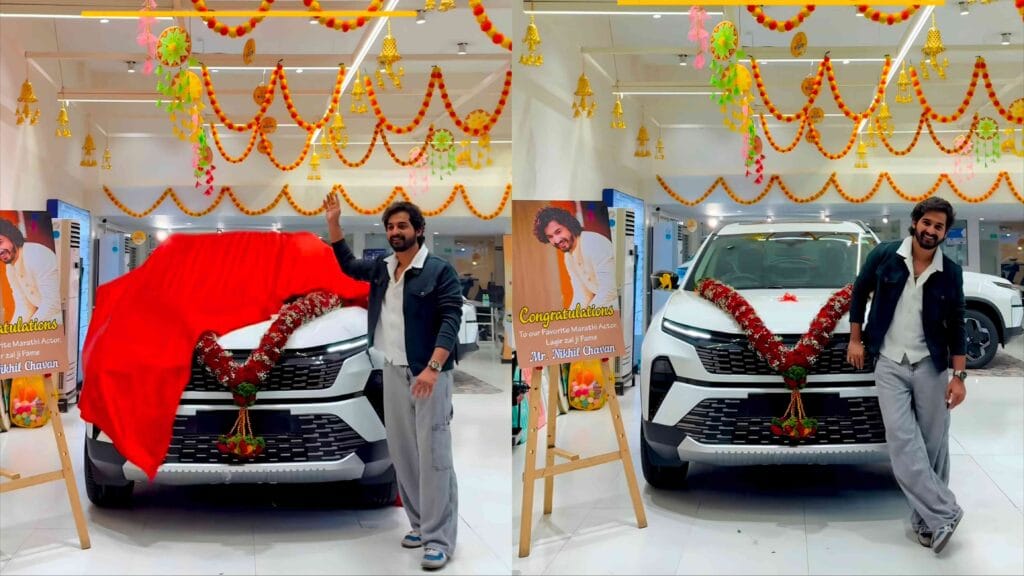 nikhil chavan new car Purchase gudhipadwa