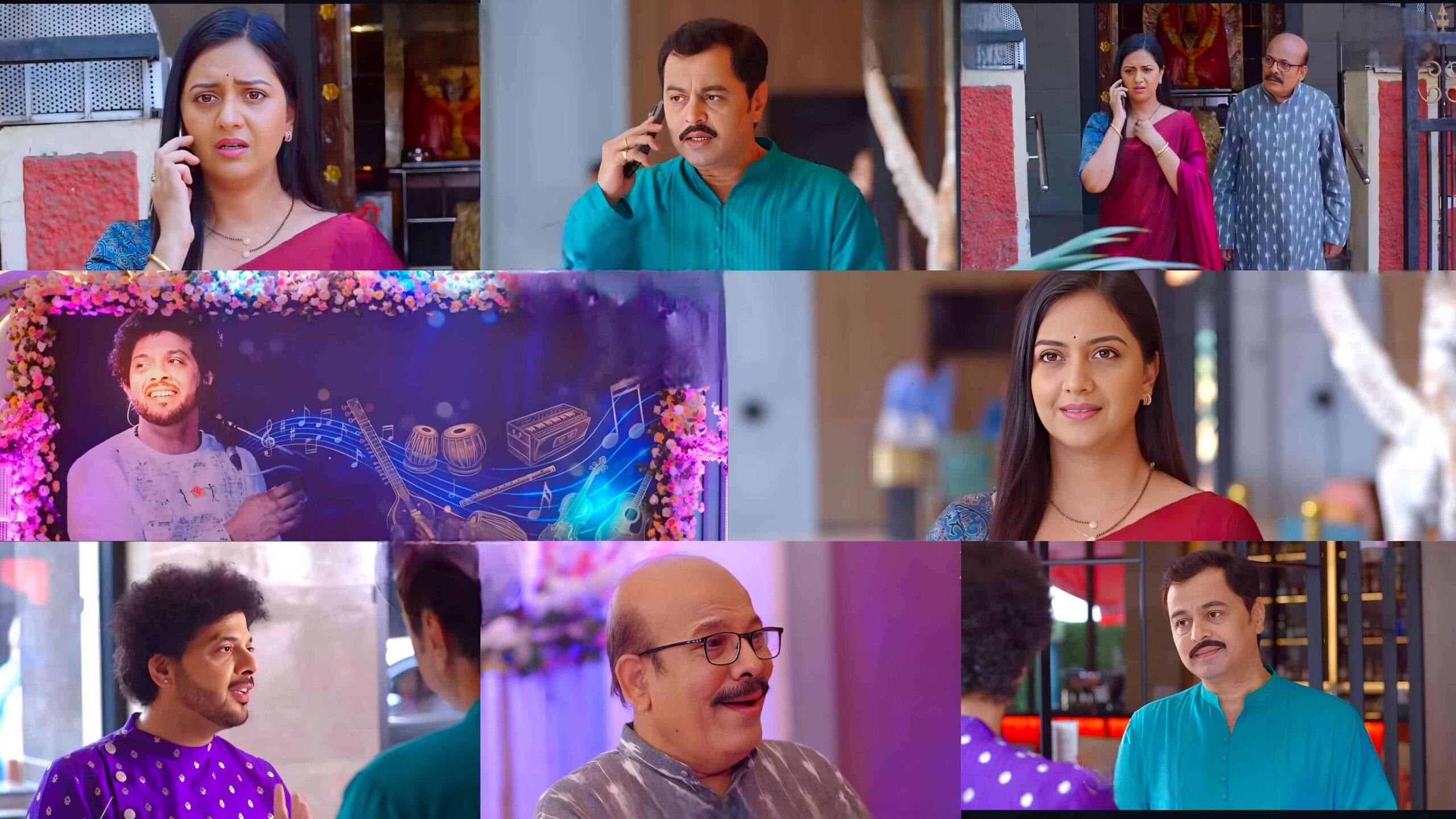 veen doghantali hi tutena samar sasryansathi khas surprise