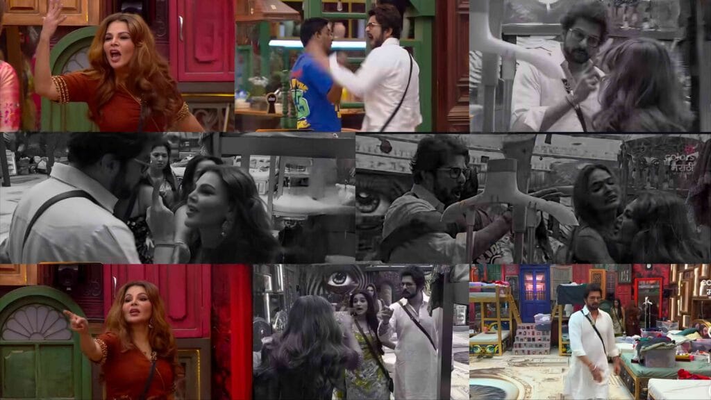 Bigg Boss Marathi 6 Rakesh Bapat Rakhi Sawant Fight