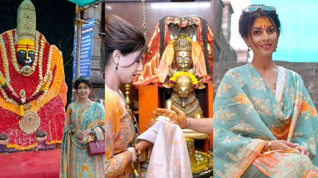 madhavi nimkar tuljabhavani darshan tuljapur