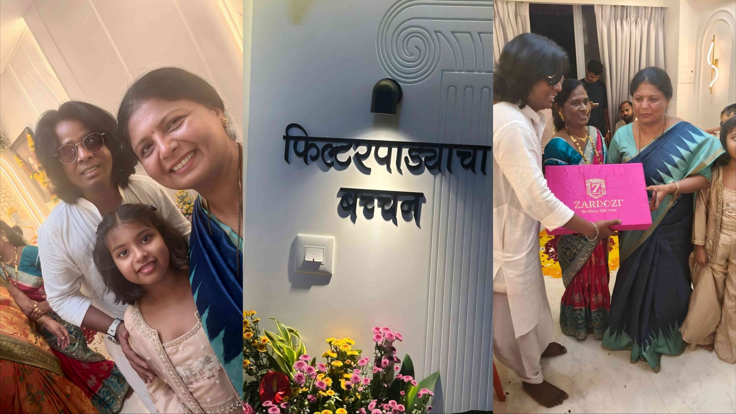 gaurav more powai flat housewarming sushma andhare post