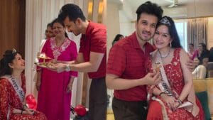 sukhada khandekar birthday celebration with husband abhijeet Khandkekar