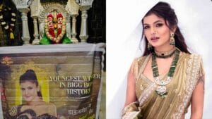 big boss marathi season 6 anushree mane fans prayer tuljabhavani support