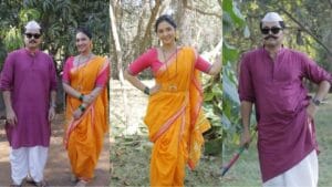 Tejashree pradhan song shoot 45 minutes summer care marathi serial