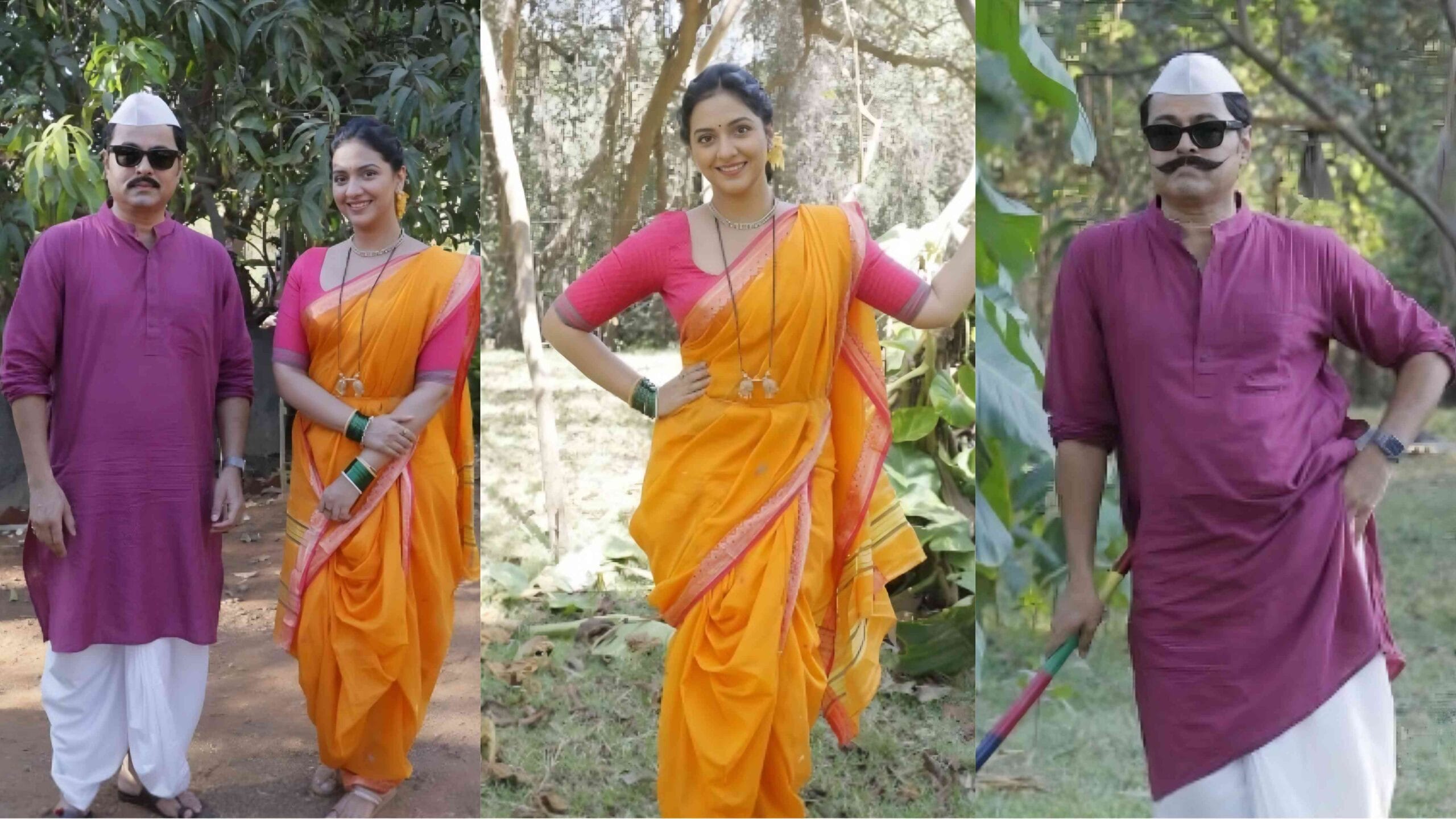 Tejashree pradhan song shoot 45 minutes summer care marathi serial