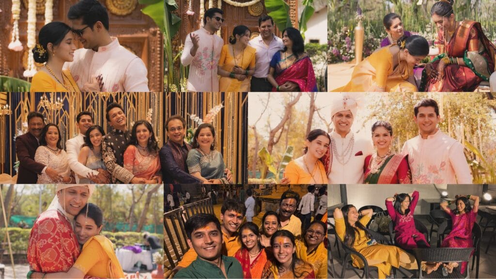 rumani khare stavan shinde wedding unseen photos