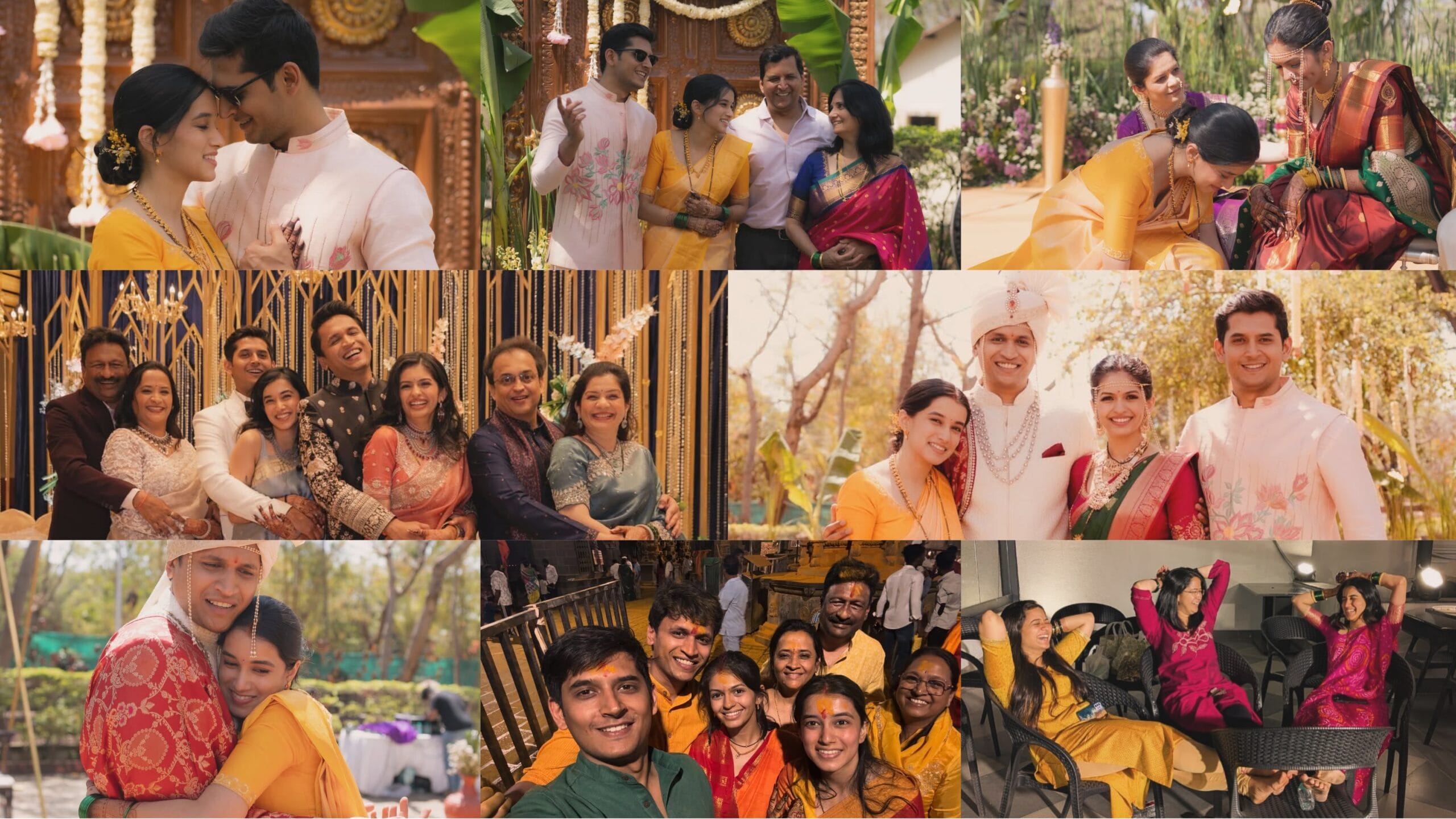 rumani khare stavan shinde wedding unseen photos