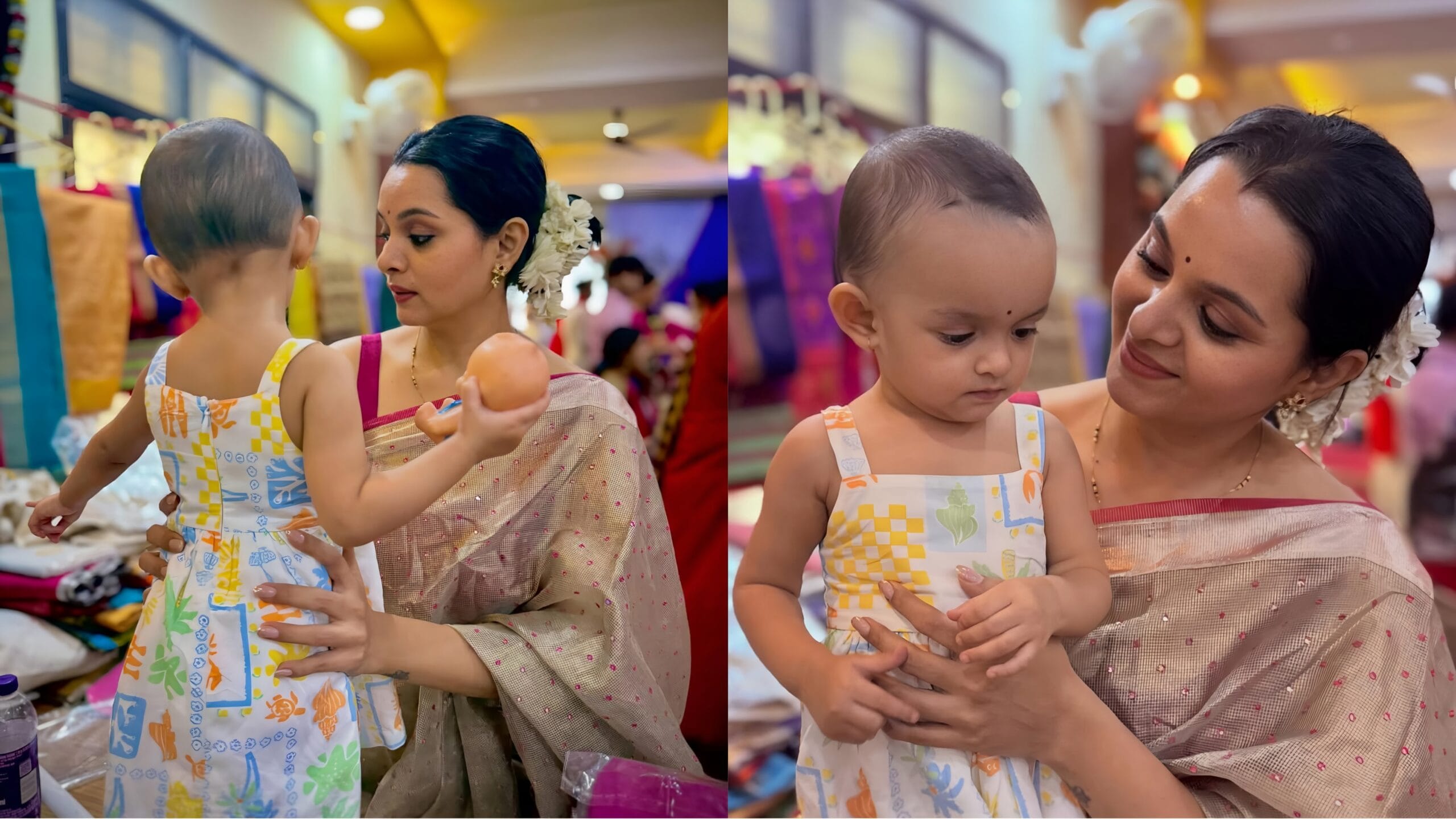 khushboo tawde share cute photos with daughter radhi on social media