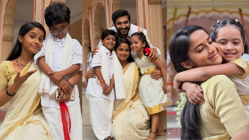 savalyachi janu savli serial south indian look viral photos