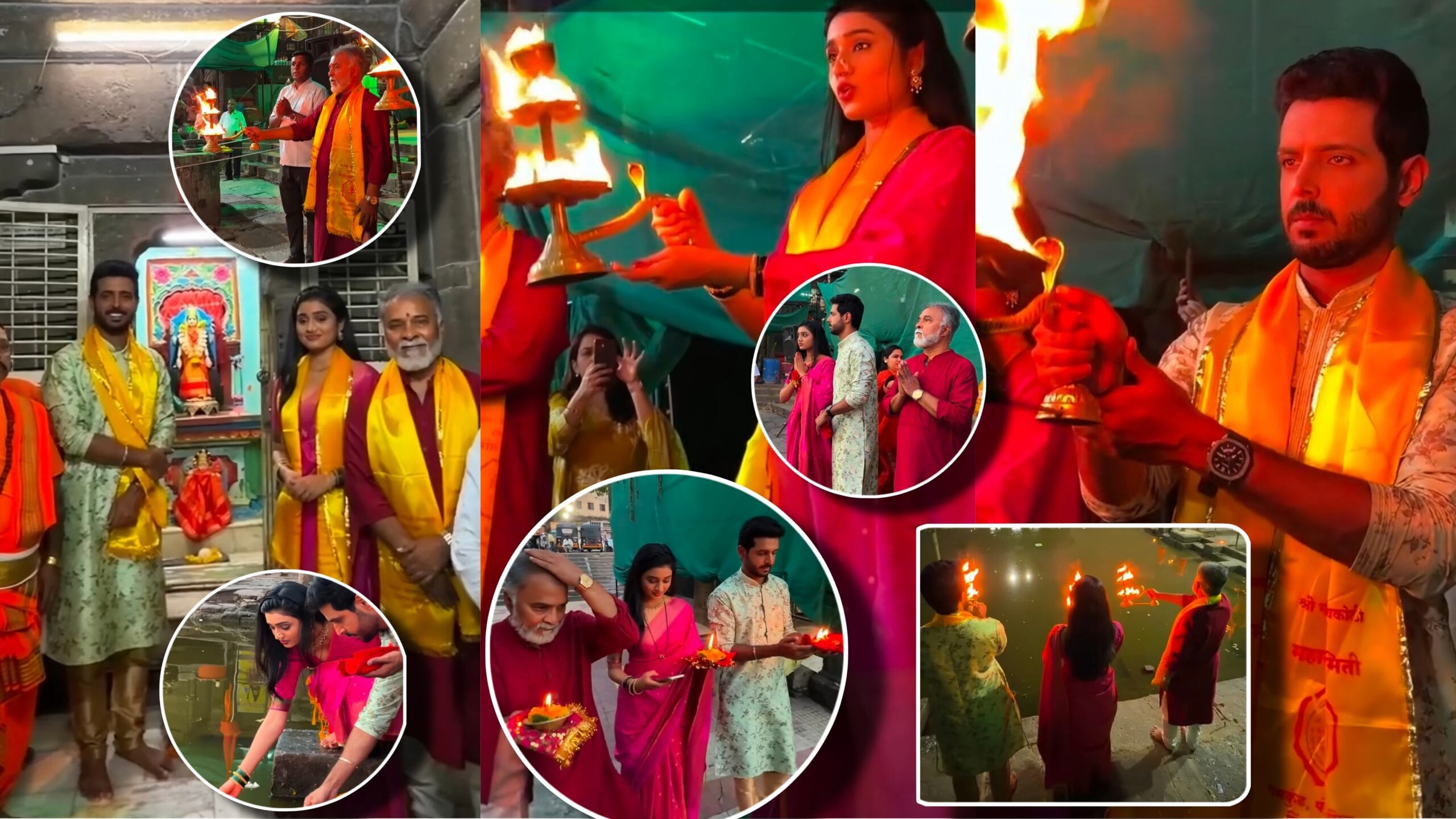 bai tuzha ashirwad team goda aarti nashik ramkund blessings