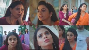 sayali exposes priya truth tharala tar mag serial