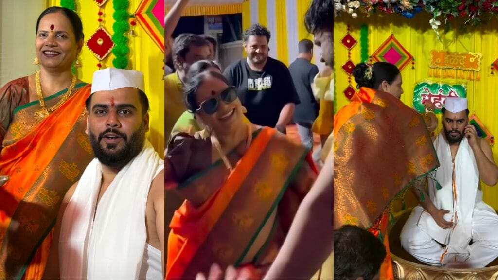 dnyanada ramtirthkar harshad haldi ceremony video viral