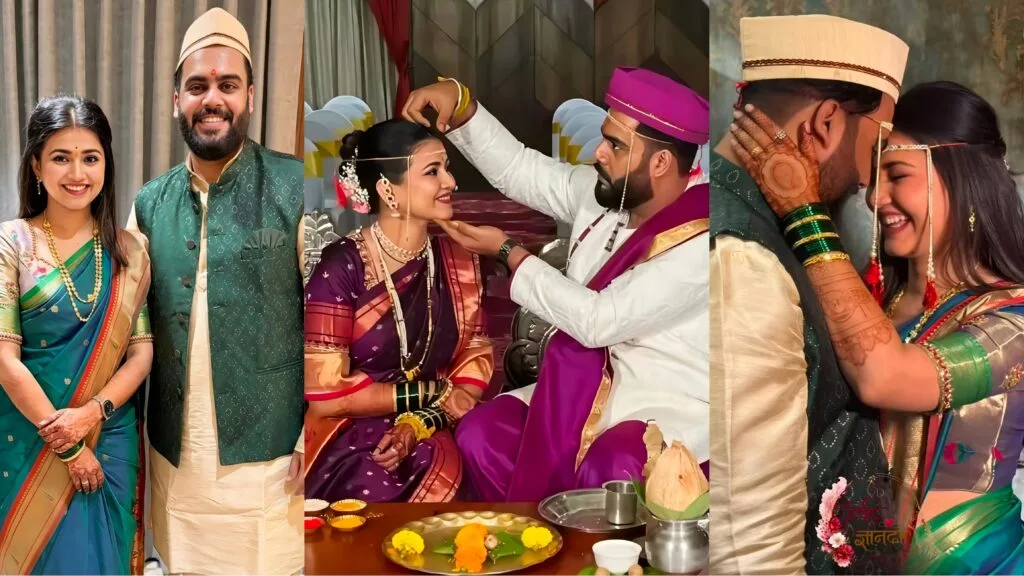 dnyanada ramtirthkar marriage with harshad atmaram wedding photos viral