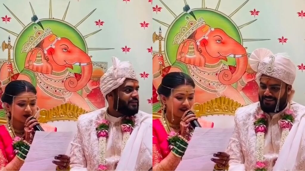 dnyanada ramtirthkar wedding ukhana love story video viral