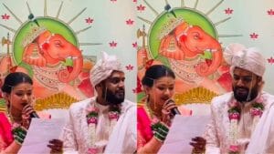 dnyanada ramtirthkar wedding ukhana love story video viral