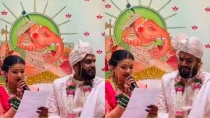 dnyanada ramtirthkar wedding ukhana love story video viral