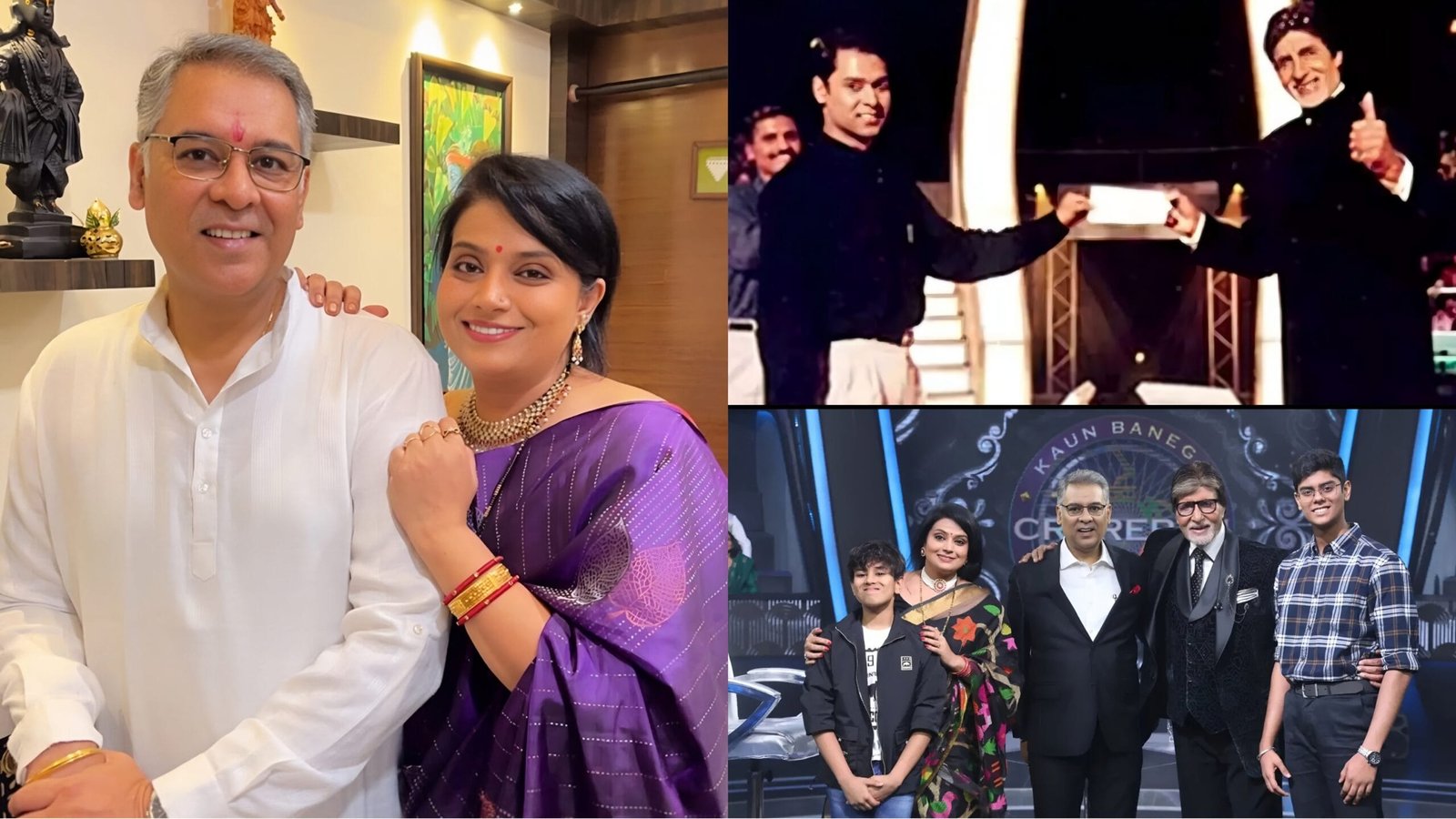 kbc first crorepati kamali fame actress sarika navathe husband