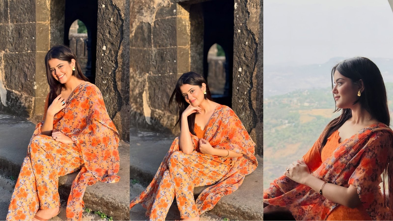 kamali fame ketaki kulkarni panhala fort photoshoot