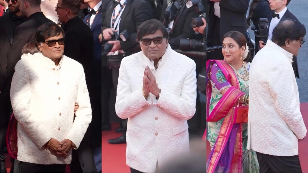 cannes 2026 ashok saraf nivedita saraf marathi culture red carpet