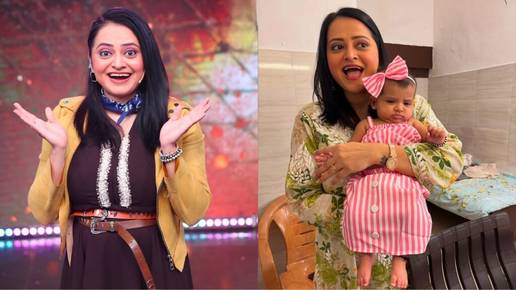 monika dabade cute regret after daughter birth tharala tar mag actress