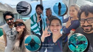 priya bapat umesh kamat maldives trip Scuba Diving photo