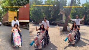 veen doghantli hi tutena purnima dey injury video raj more wheelchair viral video